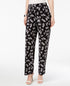 Printed Wide-Leg Pants